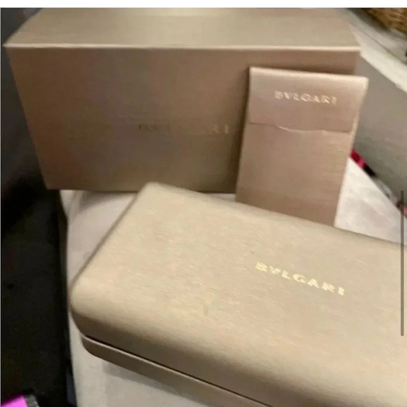 NIB AUTHENTIC BVLGARI 504/T5 - HAVANA-POLAR BROWN GRADIENT
OVERSIZED SUNNIES - Picture 5 of 13